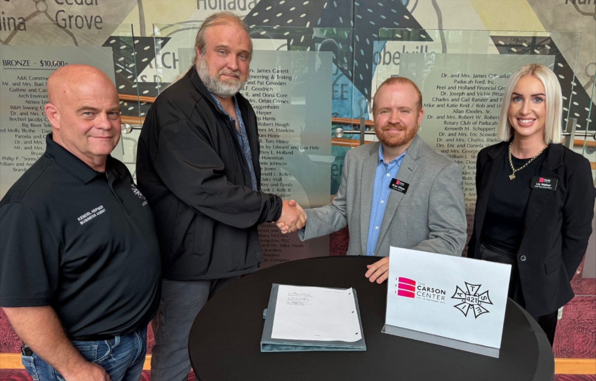 IATSE 421 & The Carson Center Ratify New Labor Agreement
